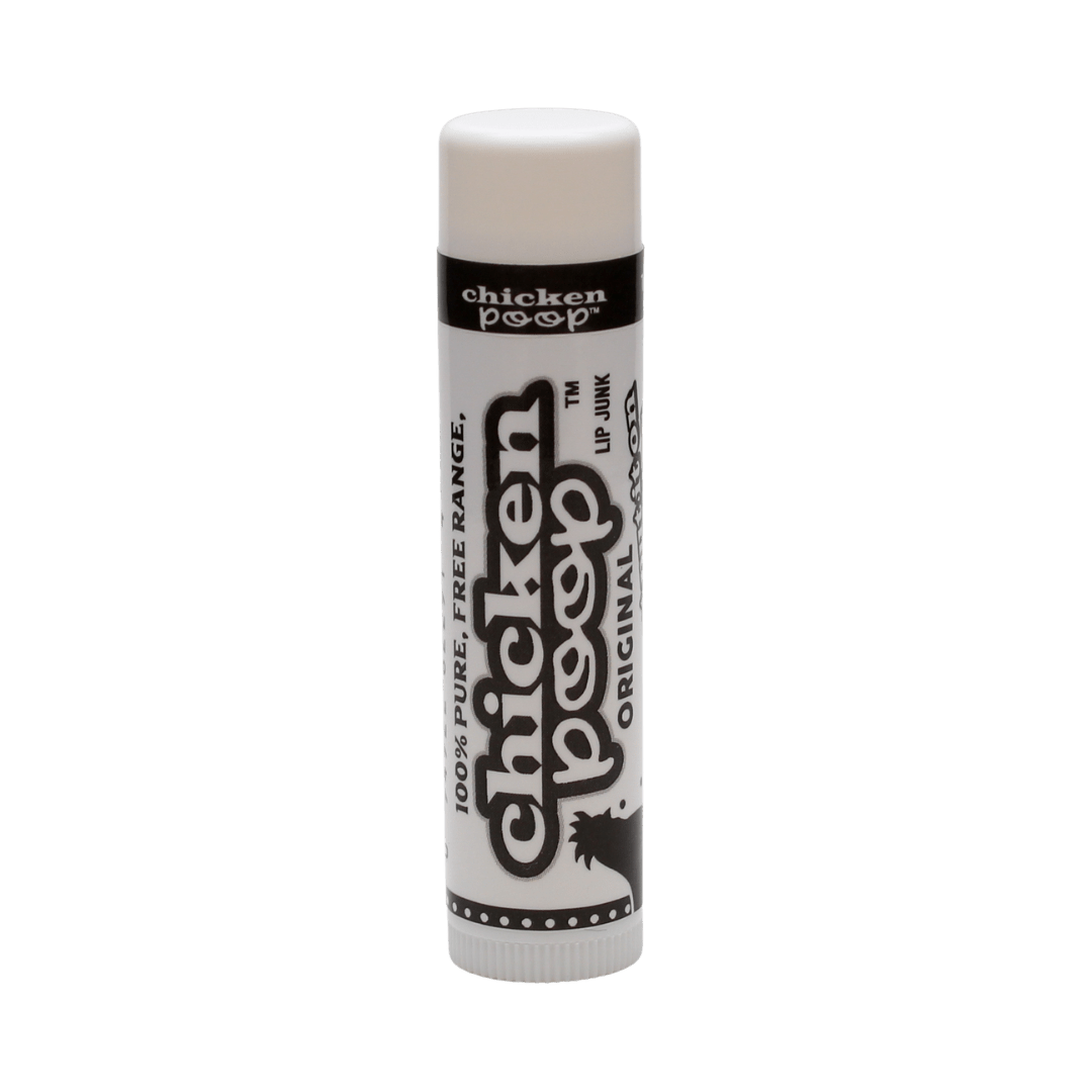 .15 oz. Chicken Poop® ORIGINAL, All Natural Lip Balm - Chicken Poop Lip Junk