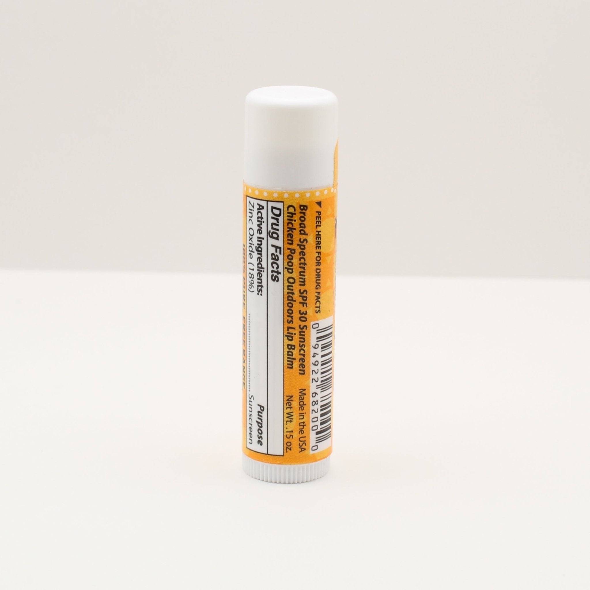 Big Pile of TEN Chicken Poop® SPF 35 OUTDOOR, All Natural, Reef Safe Lip Balms - Chicken Poop Lip Junk