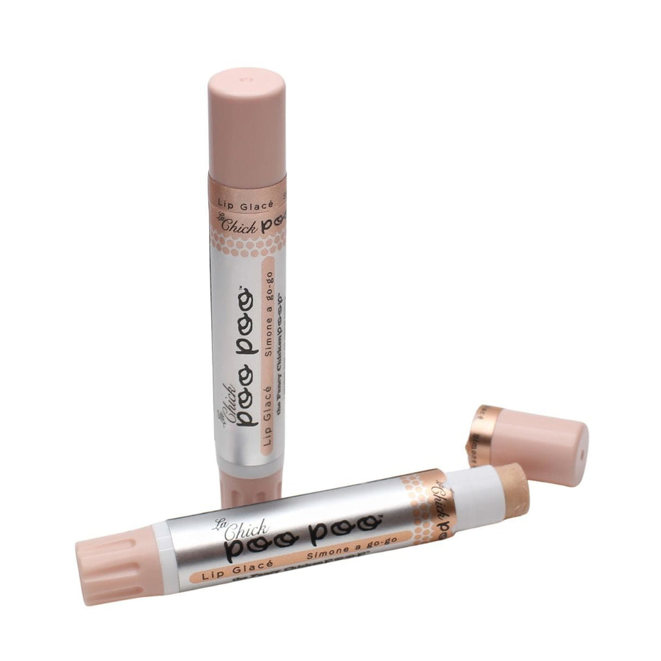 SIMONE a GO - GO La Chick Poo Poo® Lip Balm Glace - Chicken Poop Lip Junk